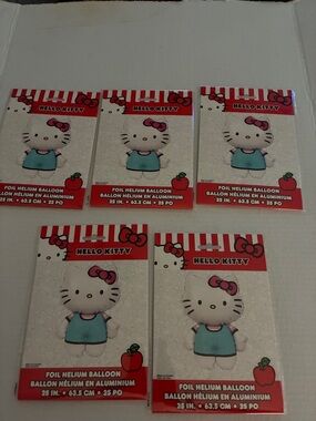NEW Hello Kitty Foil Helium Balloons